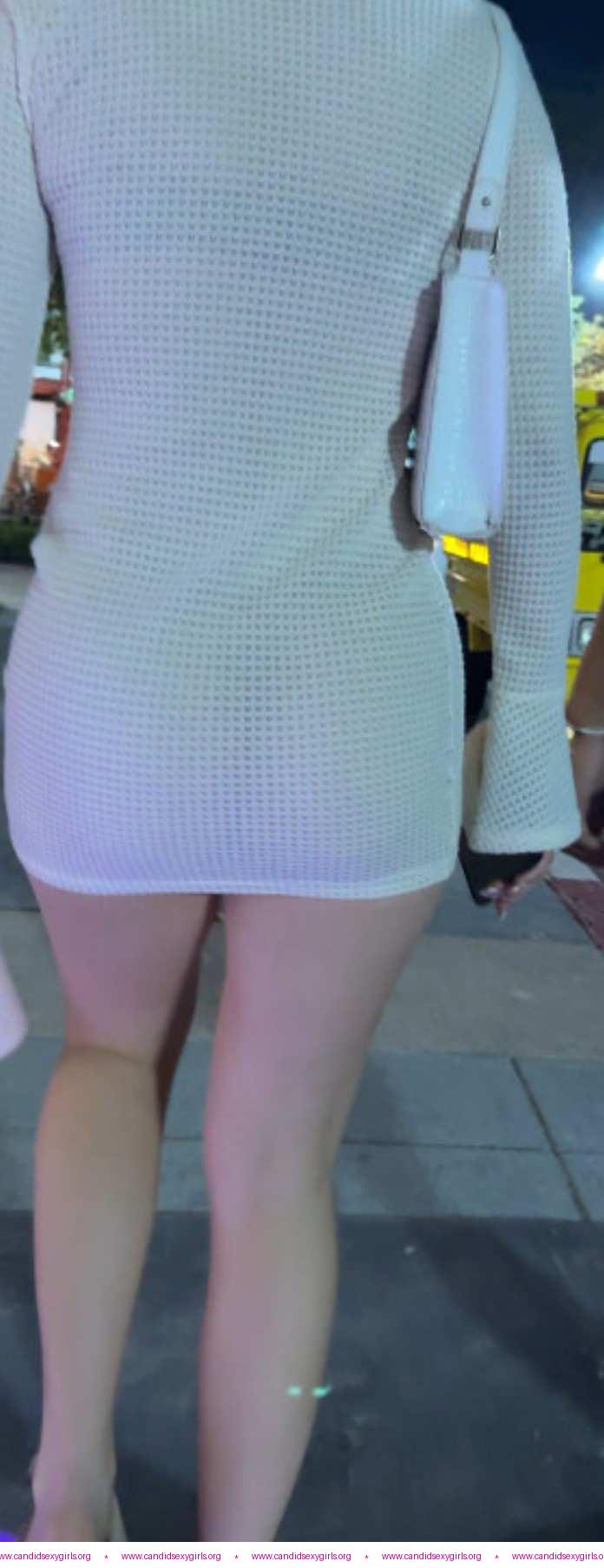 No Panties Hottie Candid Ass