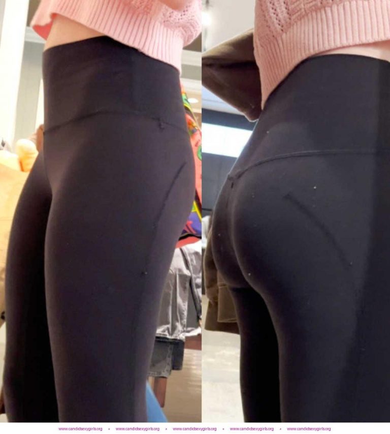 Sweet Face JB Teen In Black Leggings Petite Ass