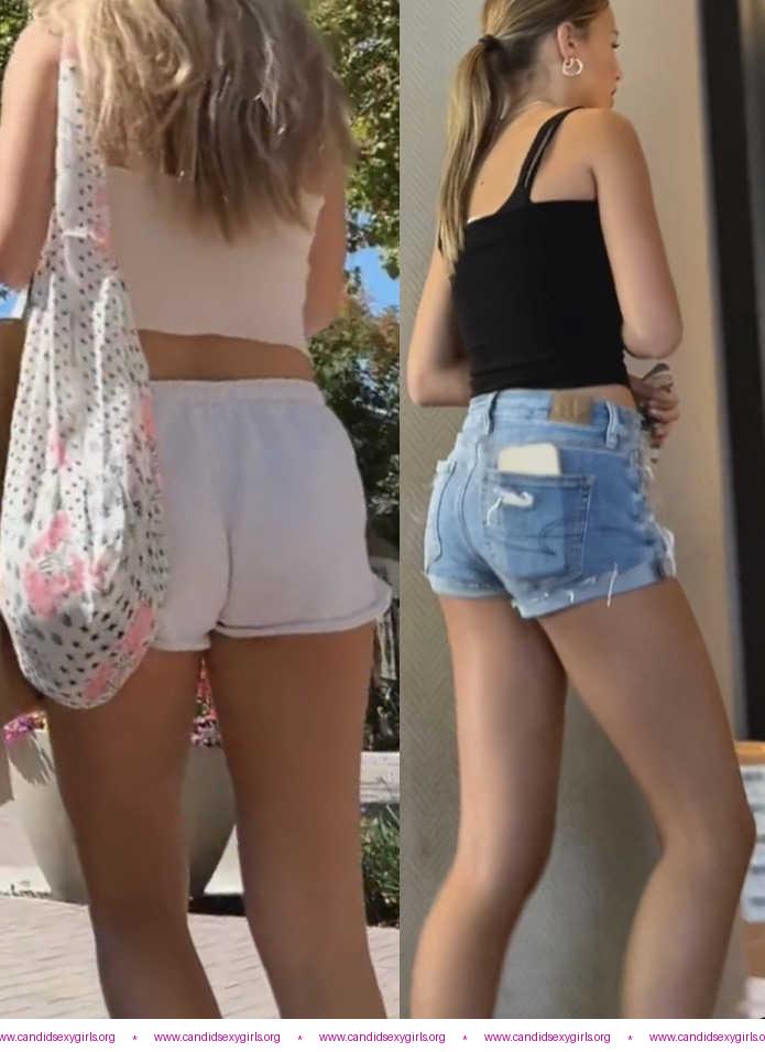 Teen Blondes In Short Short Compilation