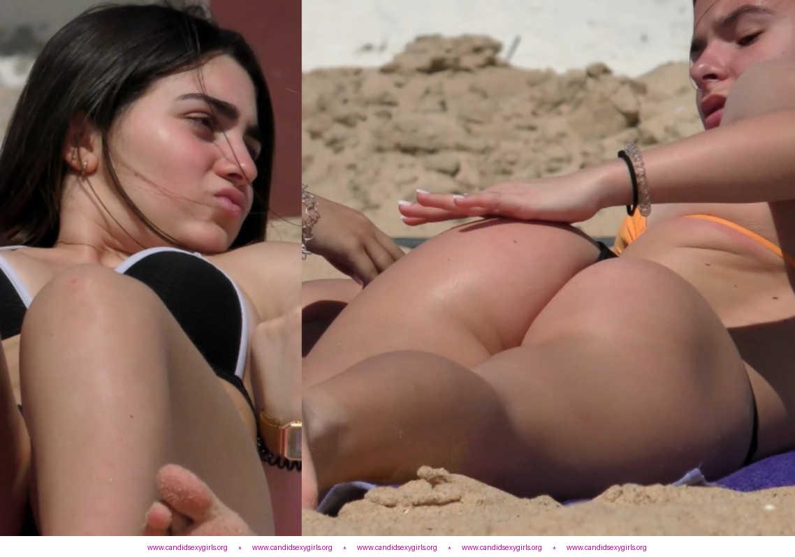 Teen Cuties Beach Candid Compilation