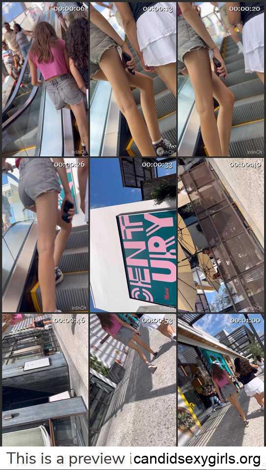 Skinny Legs JB Sexy Candid Videos