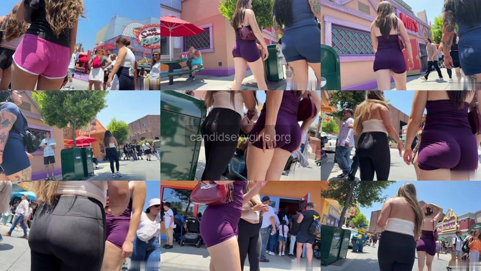 Purple Shorts Awesome PAWG preview