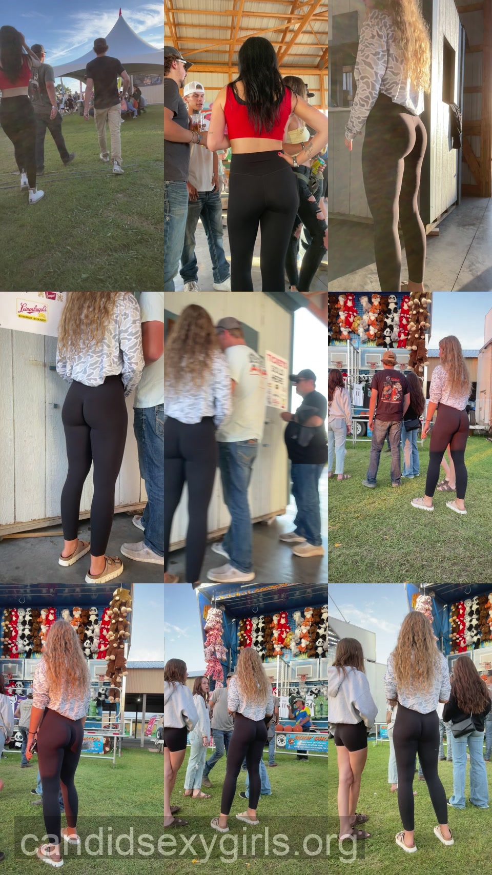 Two Hot Rural Girls In Leggings preview