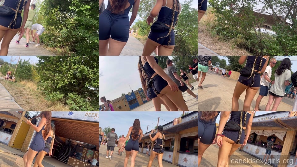 Attention Seeker Duo In Shorts Awesome Asses preview
