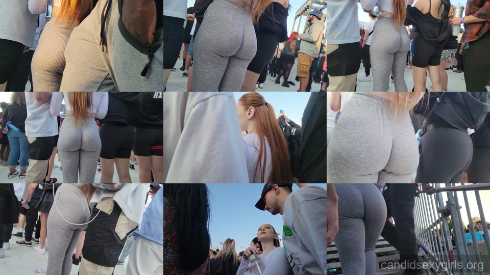EPIC Booty Girl In Grey Leggings preview