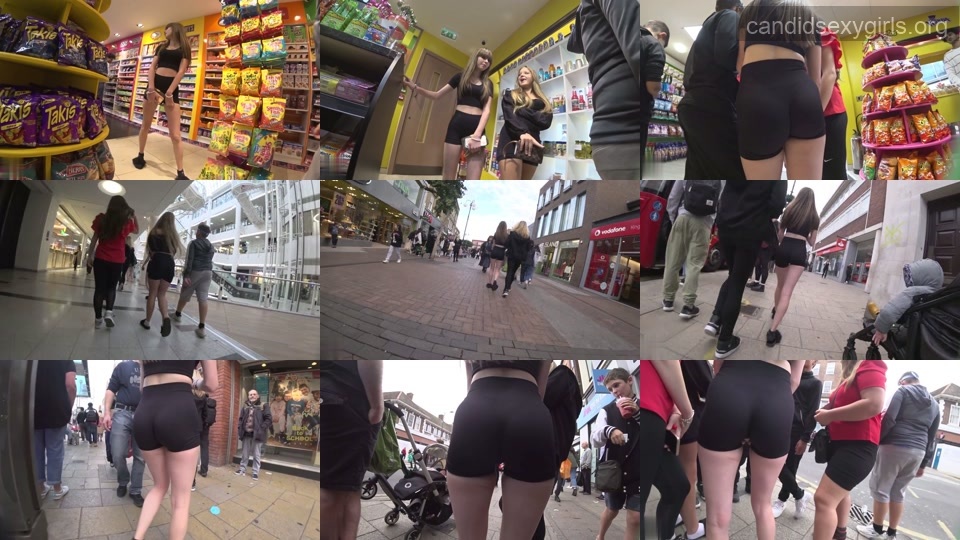 UK Teen In Black Outfit preview