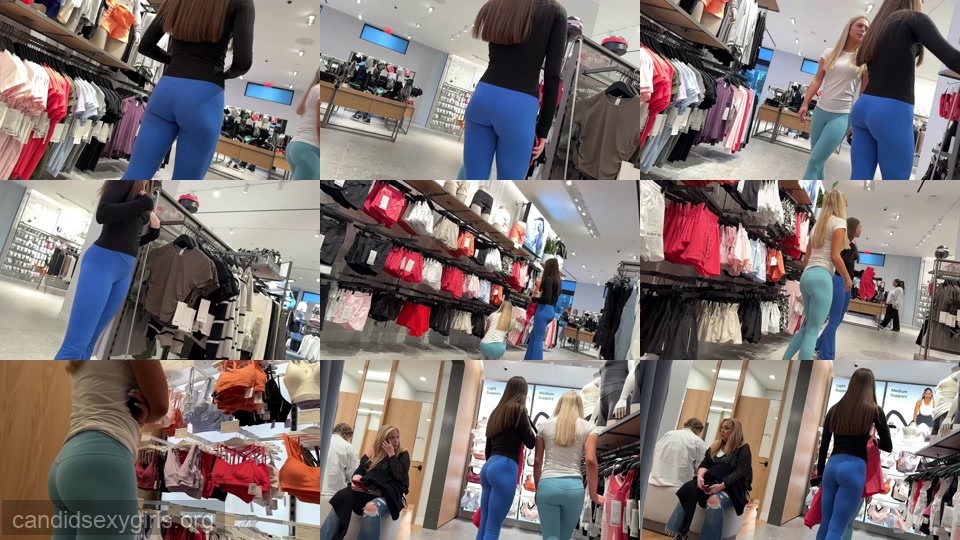 Blue Leggings Teen Duo Awesome Asses preview