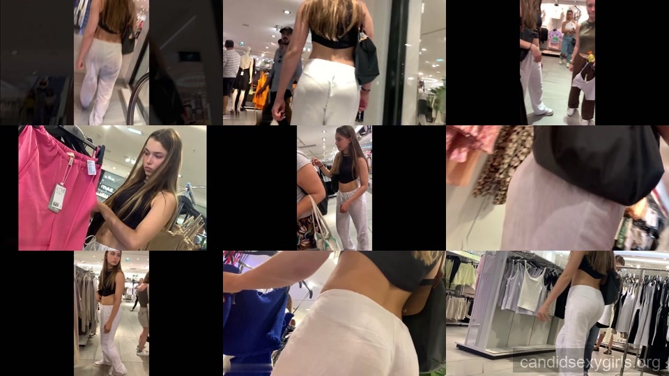 Cute EPIC Teen In See Thru Pants preview