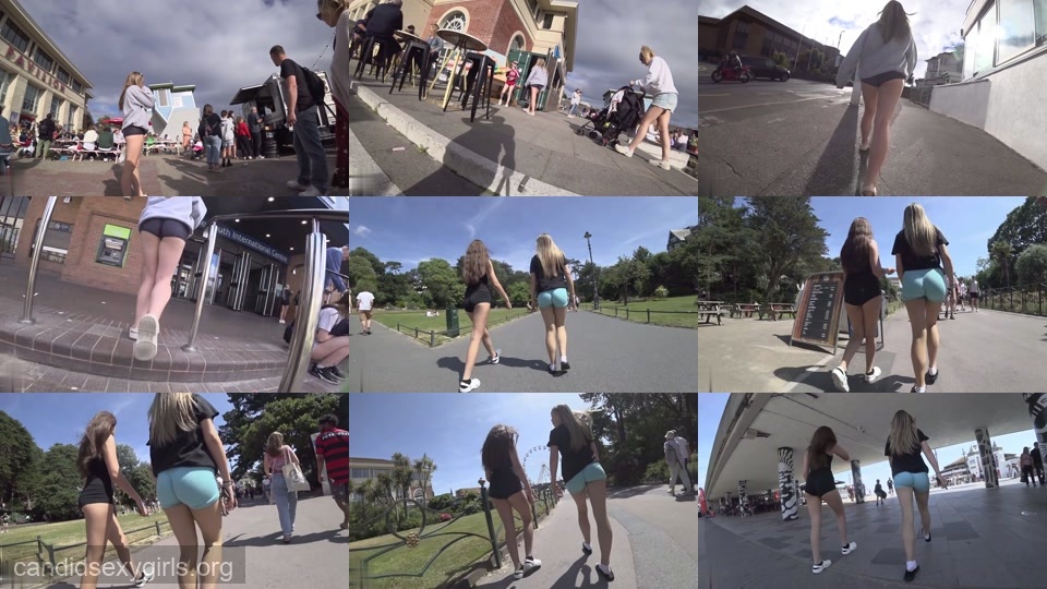 Deep Wedgie Teen In Shorts + Bonus preview