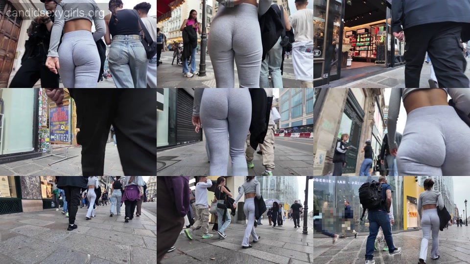 French Hottie In Grey Outfit preview