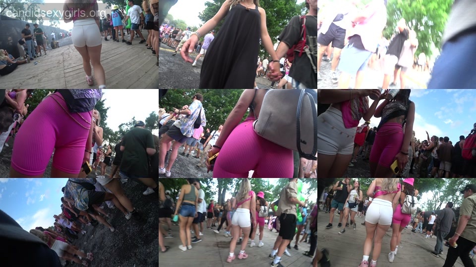 Hot Rave Girl Duo In Shorts VTL preview