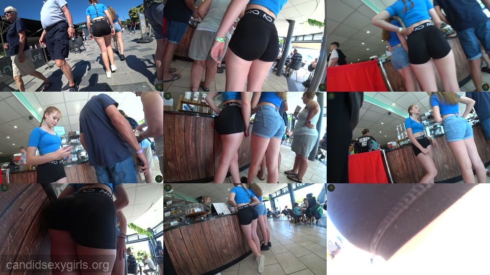 Nike Pro Shorts Teen Perfect Ass and Cameltoe preview