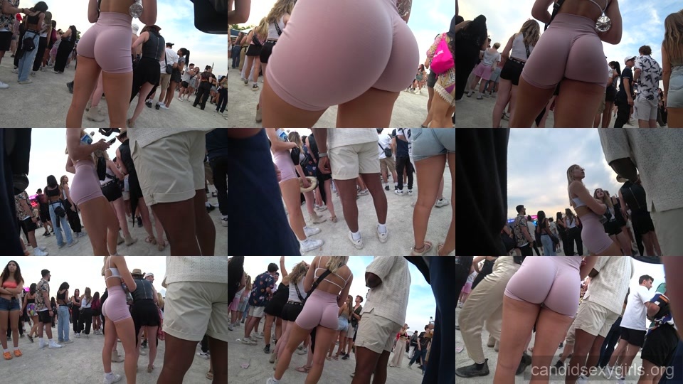 Pink Alphalete Shorts Blonde Bubbletastic preview