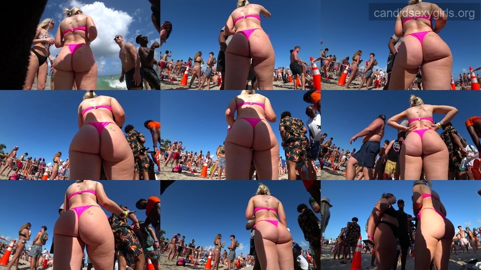 Pink Thong PAWG Creepshot preview