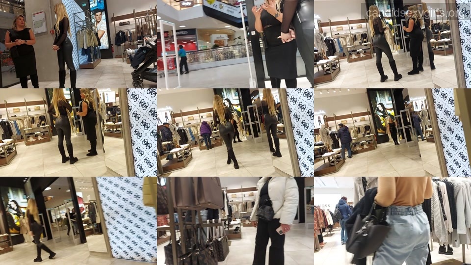 Sexy Body Employee In Leather Leggings preview