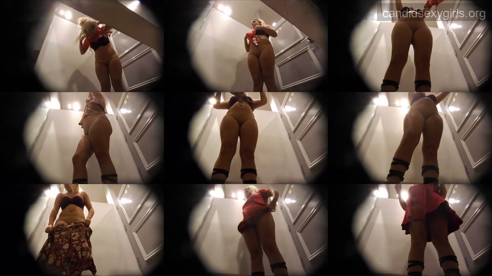 Shaved Pussy Blonde In Dressing Room – XCandid preview